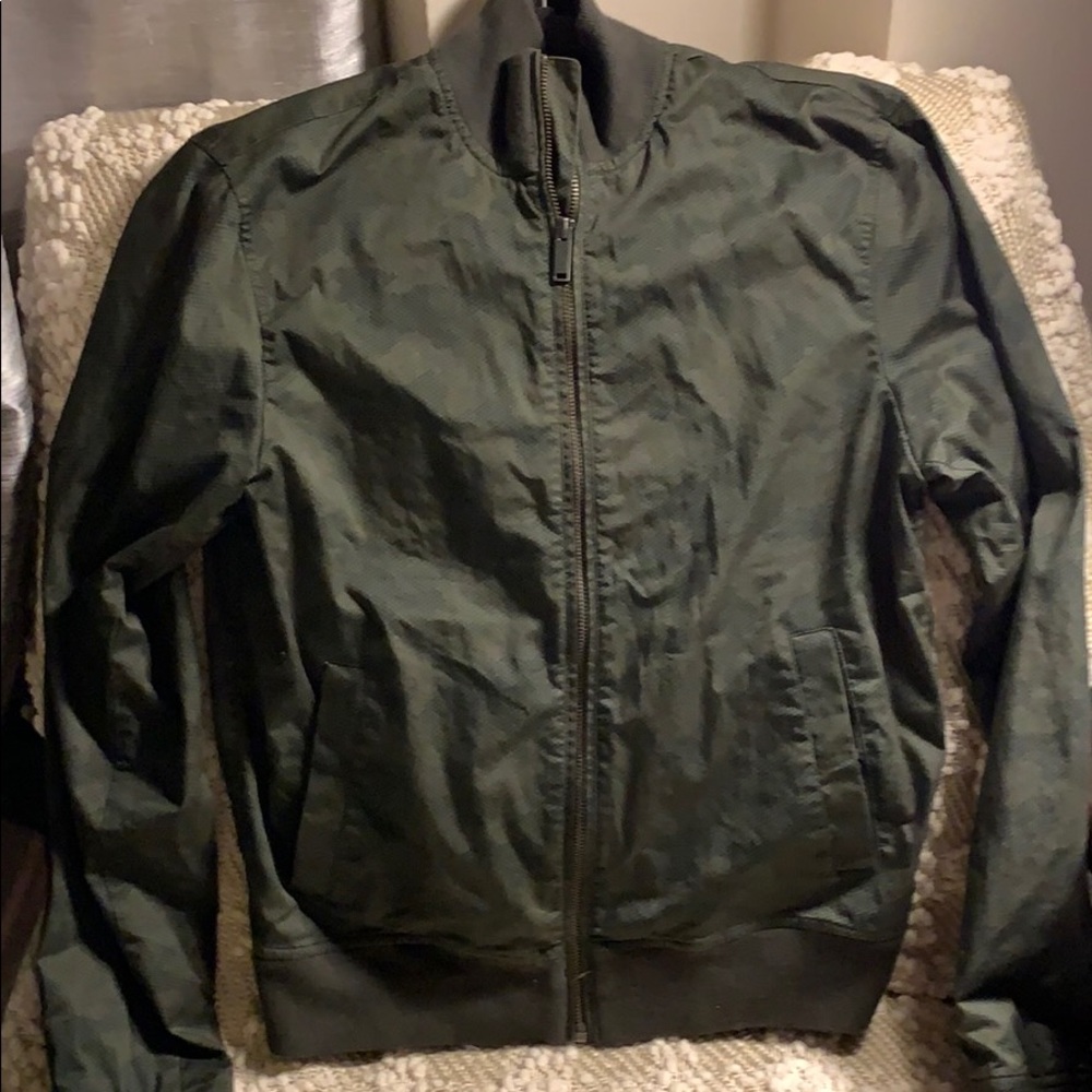 Michael kors army print lightweight jacket